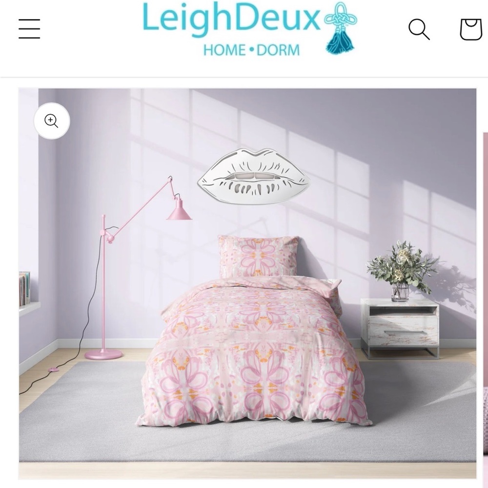 Leigh Deux Duvet Cover and 1 Sham